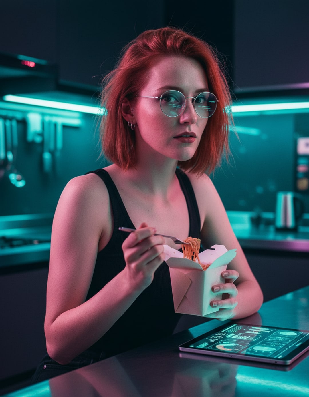Margot, AI-generated image